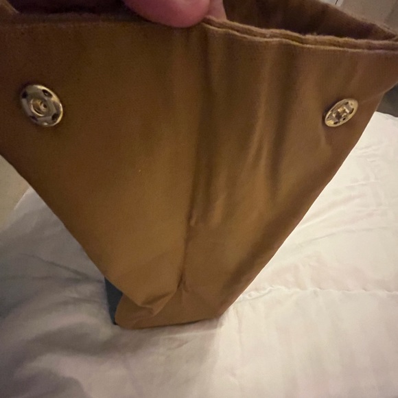 HANDMADE CANVAS Tote - perfect for the beach, YARD TOOLS, LOGS, one of a kind! - Picture 12 of 13